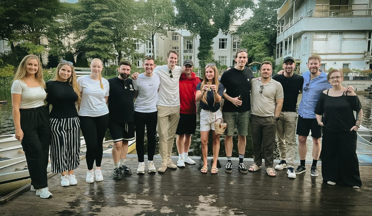 elbgoods Teamevent Kanufahrt - Teambuilding Hamburg